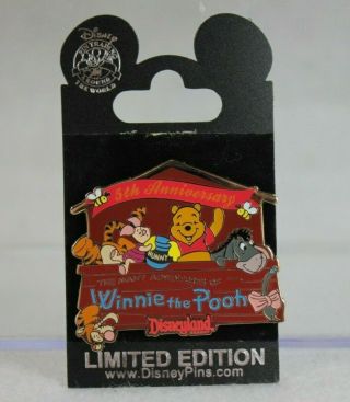 Disney Dlr Le 1000 Pin The Many Adventure Of Winnie The Pooh 5th Anniversary