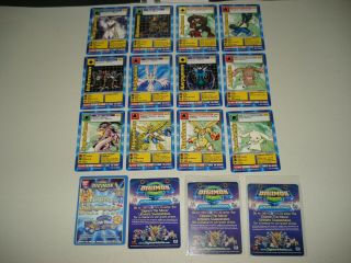 Bandai Digimon The Movie Card Set (a) - Mo - 01 - Mo - 12 - Magnamon - Magnadramon - Endigomon