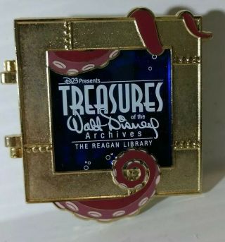 D23 Disney Movie 20,  000 Leagues Under The Sea Archives Nautilus Hinged Book Pin