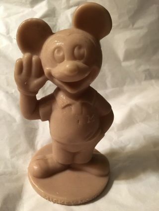 Rare Mickey Mouse Made By Disneyland Toy Factory Machine 1960s Wax Mold