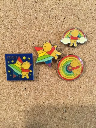 Mini Winnie The Pooh Pin Set Disney Pin Trading