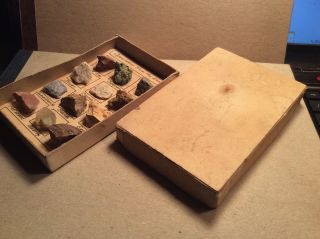 Specimens From The Desert 12 Mineral Display Box 4