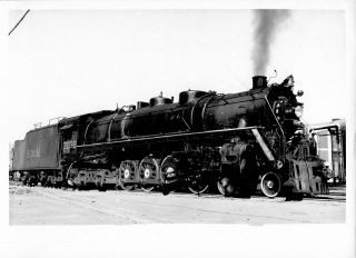 1952 Ferrocarriles Nacionales De Mexico Steam Train Engine 5x7 Photo X2200s J