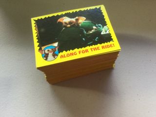 Gremlins Movie Trading Cards From 1984