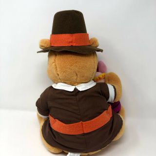 Winnie the Pooh and Piglet Toy Plush Thanksgiving Walt Disney Pilgrim Vintage 5