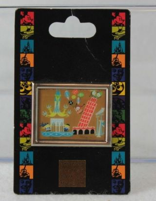 Walt Disney Family Museum Pin Mary Blair Le 300 Pin Italy France Leaning Tower