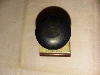 RAILROAD WOODEN RUBBER HAND STAMP JEFFERSON WIS WI LOCAL FREIGHT 4