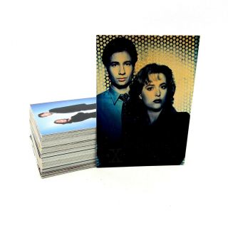 1996 Topps The X - Files Series 1 Trading Card Set (72) Nm/mt