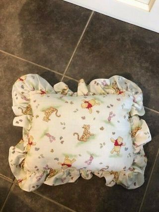 Vintage Disney Winnie The Pooh Baby Pillow