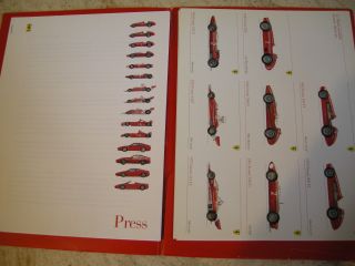 Media Kit - The Ferrari Group Press Release & 3 Posters Of Titled Cars