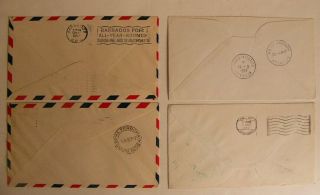 1957 30th anniversary Annual Report,  4 first day covers 4