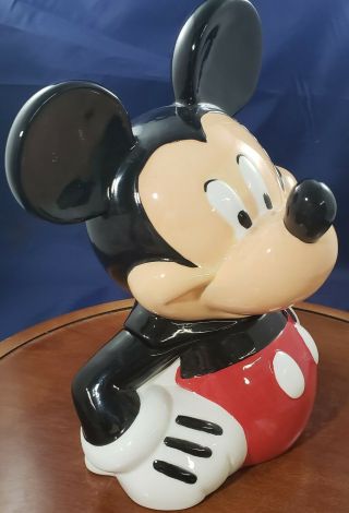 Disney Mickey Mouse Ceramic Cookie Jar Westland 2