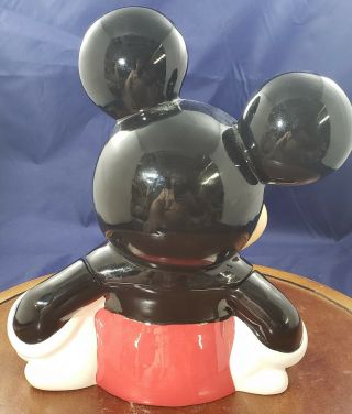 Disney Mickey Mouse Ceramic Cookie Jar Westland 3