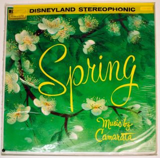 Camarata Disneyland Lp - Spring - Stereophonic - 1960s - Krfx