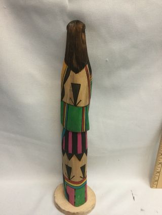 HEMIS Shalako Native American Kachina Doll Signed By The Artist 2