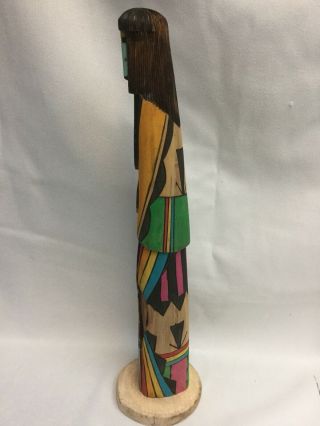 HEMIS Shalako Native American Kachina Doll Signed By The Artist 3