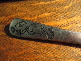 Mickey Mouse Bonny Youth Knife - Vintage Walt Disney Production Japan Silverware