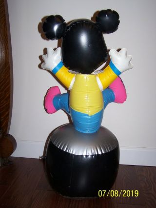Vintage 1970s Disney Mickey Mouse Boom inflatable punching bag/bop bag 6