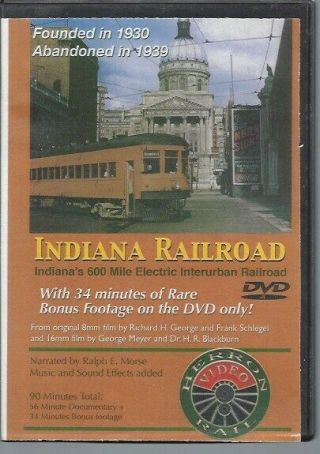 Indiana Railroad: The Singing Wire Vol 2 Dvd Electric Interurban 2006