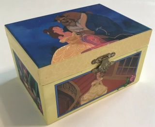 Disney Beauty And The Beast Jewelry Music Box Belle And Beast