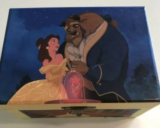 Disney Beauty And The Beast Jewelry Music Box Belle and Beast 2
