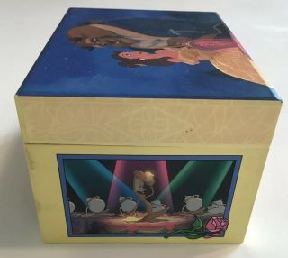 Disney Beauty And The Beast Jewelry Music Box Belle and Beast 4