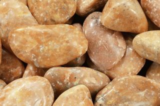 Orange Calcite Tumbled 2 " 2 - 3 Oz Healing Crystals Sacral Chakra Reiki Gemstone