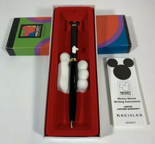 Kreisler Mickey Unlimited Pen Rare All Black