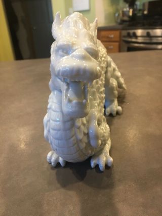 Vtg Japanese Asian Dragon Porcelain Ceramic Yoshimi Statue Figurine Numbered 2