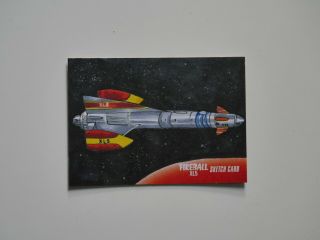 Unstoppable Cards Gerry Anderson Fireball Xl5 Sketch Card