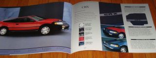 1990 Honda Accessories Sales Brochure CRX Civic Accord 2