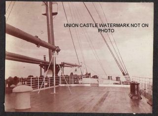 Unique Personal Photo White Star Line Rms Cedric Transatlantic Voyage June 1904