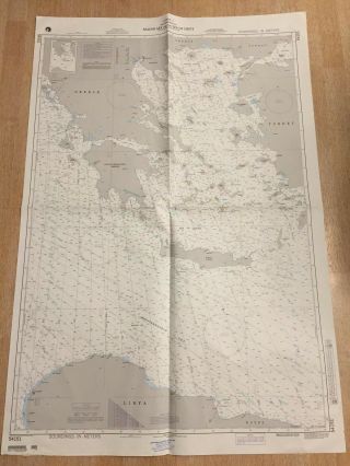 Nautical Chart North Atlantic Ocean English Channel To Strait Of Gibraltar 4483
