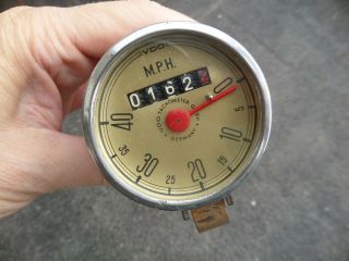 Vintage Vdo Bicycle Speedometer 26 Inch