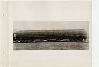 10 " By 7.  75 " Photo Union Pacific Diner Car 320 Builders Photo