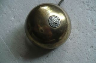 Vintage Lucas Brass Cycle Bell 3 Inches Diameter.