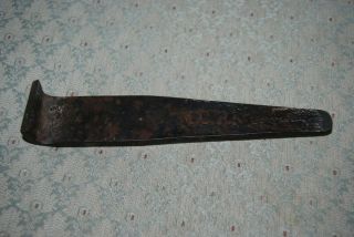 Vintage M.  C.  R.  R.  Hand Tool,  Hand Scraper,  Maine Central Railroad Marked Ocr.
