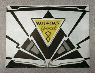 1930 Hudson Great Eight Sales Brochure