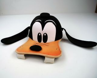 Disney Parks Goofy Sculpture Head Adjustable Adult Baseball Cap Hat Dog Costume