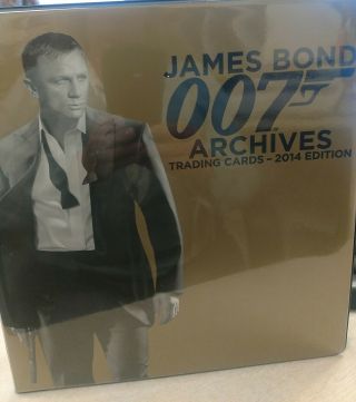 James Bond 007 Archives Trading Card Album - 2014 Edition