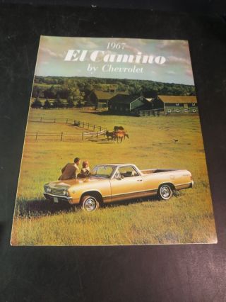 1967 Chevrolet El Camino Sales Brochure
