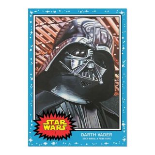 2019 Topps Living Set Star Wars Darth Vader 1 A Hope 1977 Design Sp