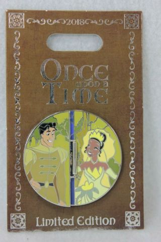 Disney Dlr Once Upon A Time Le 2000 Pin Princess And The Frog Tiana Naveen