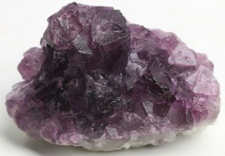 150g Natural Light Purple Fluorite Stylish Mineral Rock From Zhejiang,  China