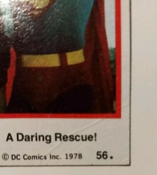Marc McClure Jimmy Olsen Superman The Movie Signed Vintage 1978 DC Trading Card 4