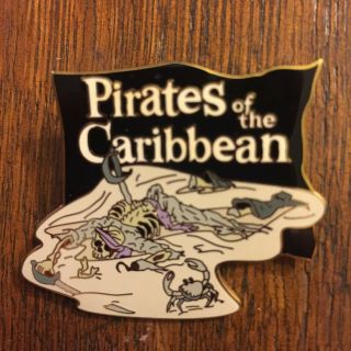 Disney Dlr Cast Member - Pirates Of The Caribbean 2 Pin Le 2000