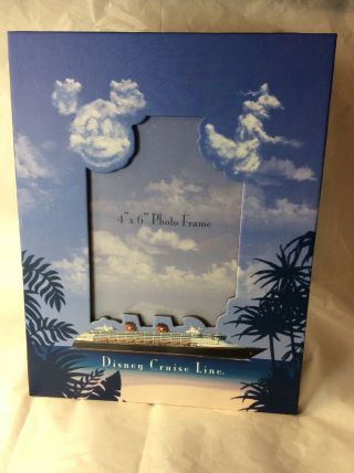 Disney Cruise Line Mickey Mouse In Clouds 6 X 8 Photo Picture Frame Goofy Ship
