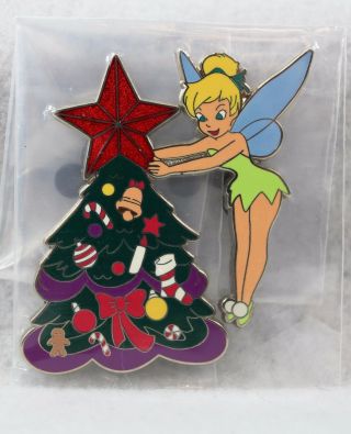 Disney Ds Store Shopping Pin Le 250 Tinker Bell Holiday Decor Christmas Tree