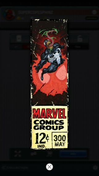 [digital] Topps Marvel Collect Corner Box Wave 1 Venom Rare Very Hot