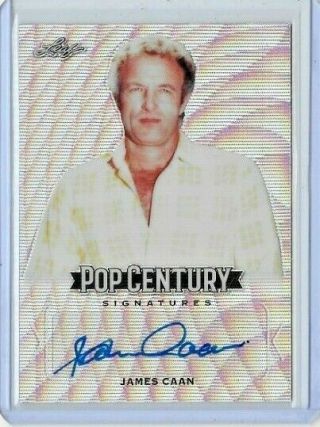 2019 James Caan Leaf Pop Century Silver Wave Auto Autograph